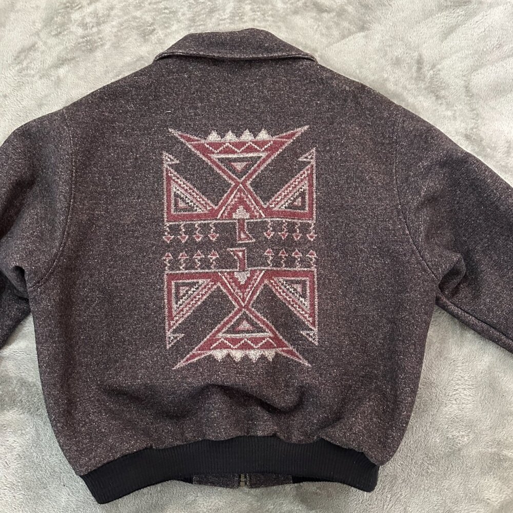 Vintage Pendleton Wool Jacket Coat Thunderbird Az… - image 1